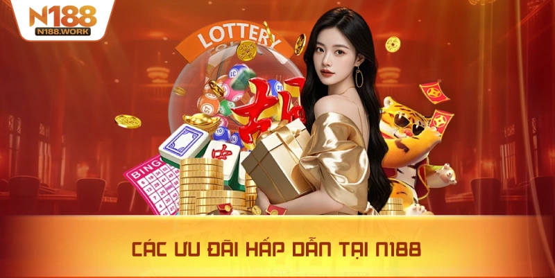 Người chơi tại N188 được hưởng nhiều ưu đãi đặc biệt và quyền lợi minh bạch.
