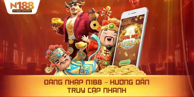 Đăng nhập N188 nhanh chóng với giao diện khoa học, thân thiện và dễ sử dụng.